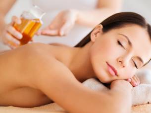 Lichaamsmassage (60 min) + warme drank