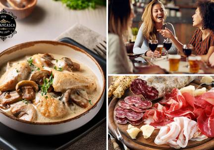 Roemeens 3-gangen keuzediner bij Restaurant Casa Romanaesca