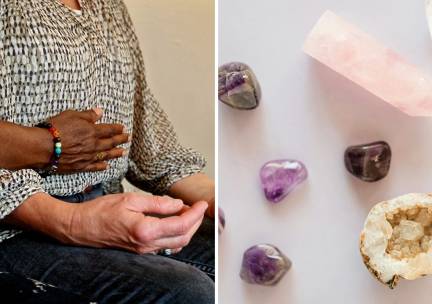 Reikibehandling, kristalhealingbed of lichttherapie (50 min)