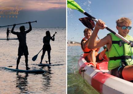 4 uur suppen of kajakken + drankje in Noordwijk