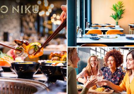 All-You-Can-Eat (2,5 uur) bij Oniku Japans BBQ Restaurant