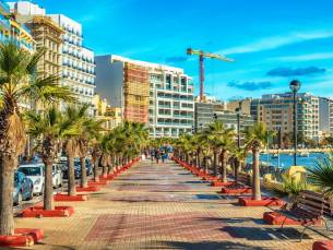 Malta vibes! ???? Prachtig 4*-hotel op Malta! Verblijf op een toplocatie aan de Boulevard in het gezellige dorpje Sliema incl. vlucht, transfer & ontbijt of halfpension