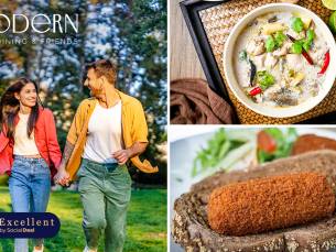 Wandelarrangement incl. drankjes en lunchplank bij Modern - Fine Dining & Friends