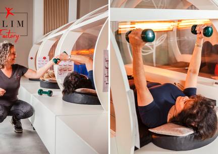 3, 5 of 10 keer sporten in een infrarood warmtecabine