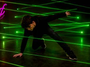 Lazermaze (30 min) voor 2 tot 6 personen + nacho's
