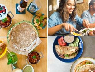 Indiaas 3- of 4-gangendiner Ã  la carte bij Desi & Dutch