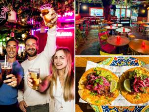 Taco's of sandwich naar keuze + drankje naar keuze in hartje Amsterdam