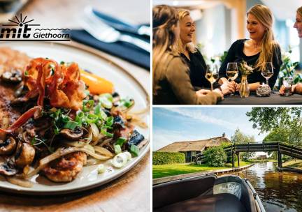 3-gangen keuzediner bij Smit Giethoorn