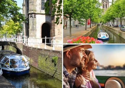 Rondvaart door Delft