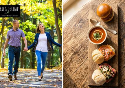 Wandelarrangement incl. lunchplank bij De Vriendschap Boskant