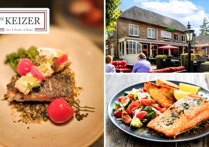 3-gangendiner à la carte bij De Keizer Helvoirt