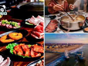 All-You-Can-Eat & Drink (2,5 uur) + evt. Koreaanse BBQ en/of hotpot aan zee