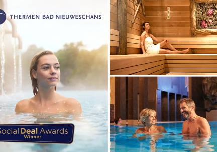 Overnachting voor 2 + ontbijt + dag wellness