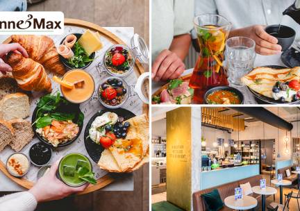 High tea of ontbijtplank