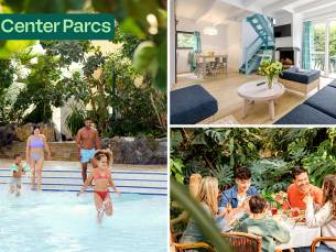 Weekend of midweek weg voor 4 tot 6 personen bij Center Parcs Mystery Park in BelgiÃ«