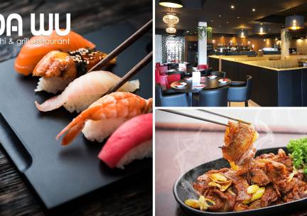 All-You-Can-Eat (2,5 uur) bij Da Wu Sushi & Grill