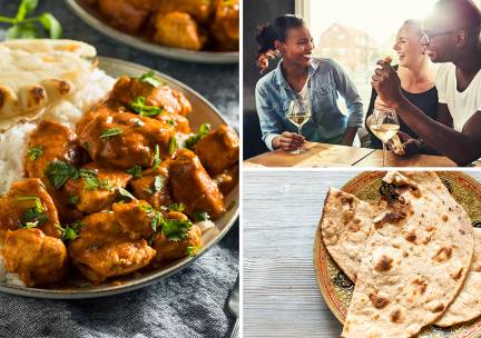 3-gangen keuzediner bij Taste of India