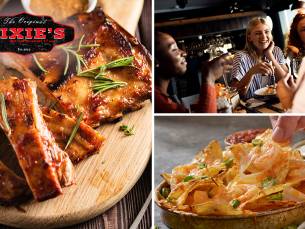 Amerikaans 3-gangendiner met vrije keuze van de kaart bij Steakhouse Dixie's