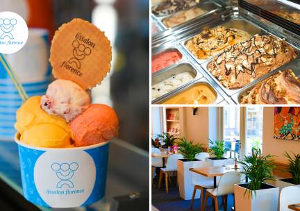 10 bollen ijs naar keuze van IJssalon Florence