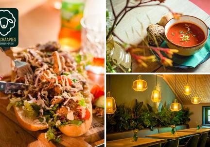 2-gangen keuzelunch bij De Schaapjes