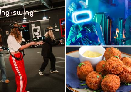 1 of 2 VR-game(s) naar keuze + evt. drankje en bitterballen