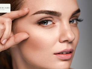 Wimper- of wenkbrauwbehandeling naar keuze