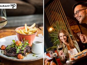 3-gangen keuzediner bij Restaurant H2O