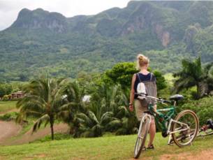 Fietsen in de Vi&ntilde;ales Vallei