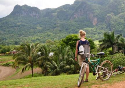 Fietsen in de Vi&ntilde;ales Vallei