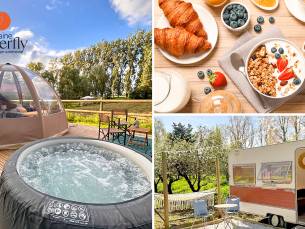 Overnachting voor 2 + ontbijt + evt. Scandinavisch bad in Frans-Vlaanderen