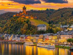 Aan de Moezel in Burgen nabij Burg Eltz & Cochem incl. ontbijt, welkomstdrankje & DAGELIJKS diner!