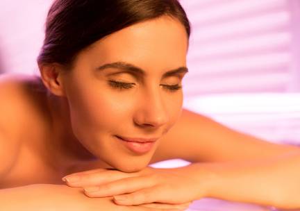 Zonnebanksessie (20 min), evt. + bronzer