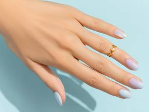 BIAB-behandeling + evt. gellak of nagelverlenging