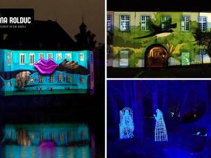 Entree Lumina Rolduc - Lichtkunst in de Abdij + koffie, thee of warme chocomel