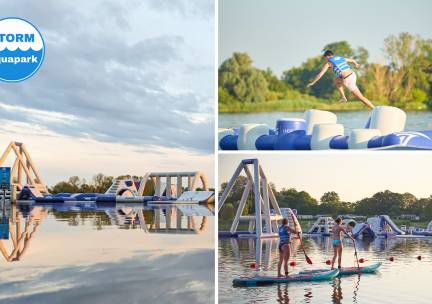 1 uur toegang tot Storm Aquapark Utrecht + zwemvest