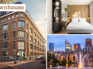 Overnachting voor 2 + evt. ontbijt + late check-out in Den Haag