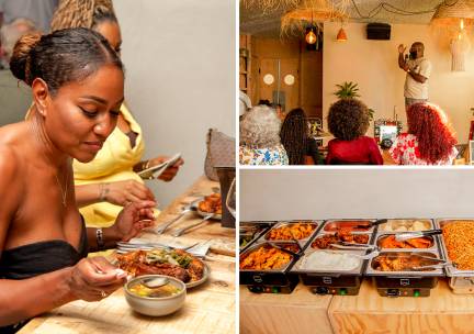Stand-upshow + Caribisch dinerbuffet incl. drankjes bij Taste of Paradise