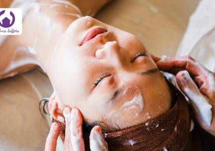 Japanese head spa (60 min) + evt. gezichtsbehandeling (30 min)