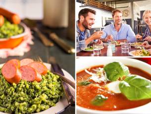 Stamppot-lunchproeverij + soep