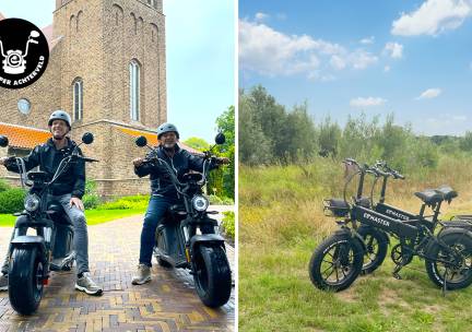 Huur e-chopper (3 uur)