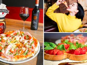 Italiaanse 2-gangen keuzelunch bij Ristorante Pizzeria La Vita Bella