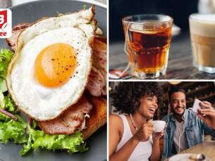 Lunch + drankje + evt. snert bij Afterbeat Coffee