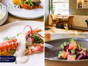 3-gangen keuzediner bij Restaurant Sophia