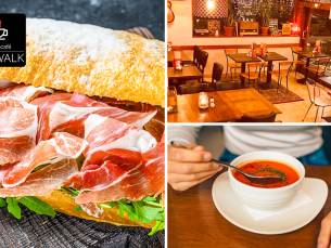 2-gangen keuzelunch in hartje Leiden