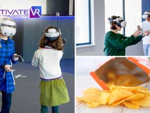 VR-experience (1 uur) + snack + drankje