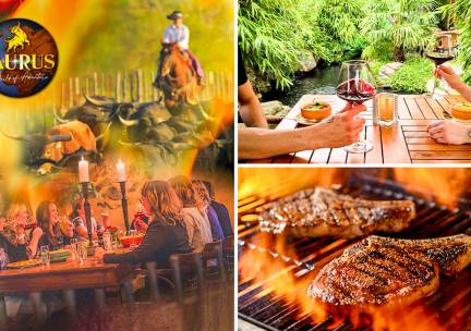 3-gangen keuzediner bij Steakhouse Taurus