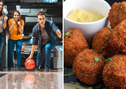 1 of 1,5 uur bowlen + bitterballen (2-6 personen) bij Sportcentrum Leek