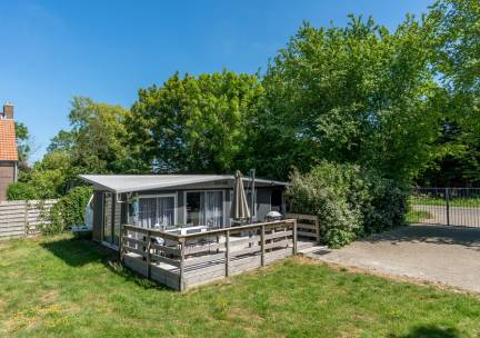 Caravan met voortent