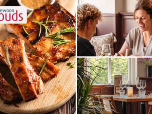 Spareribs, kipsatéschotel of cheeseburger + speciaalbier bij Gewoon Gouds