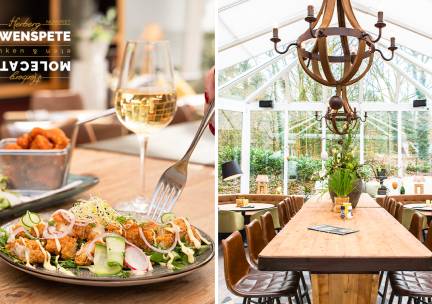 3-gangendiner Ã  la carte bij Herberg Nuwenspete